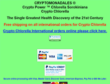 Tablet Screenshot of cryptomonadales.us
